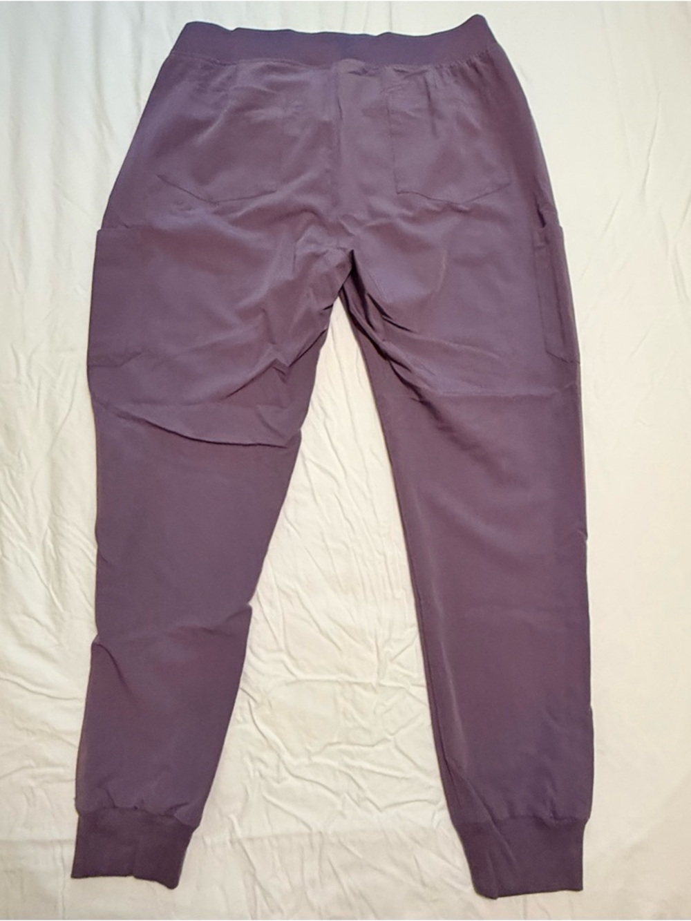 Mandala Women's 9-Pocket Jogger Scrub Pants - Dewberry - Picture 4 of 8